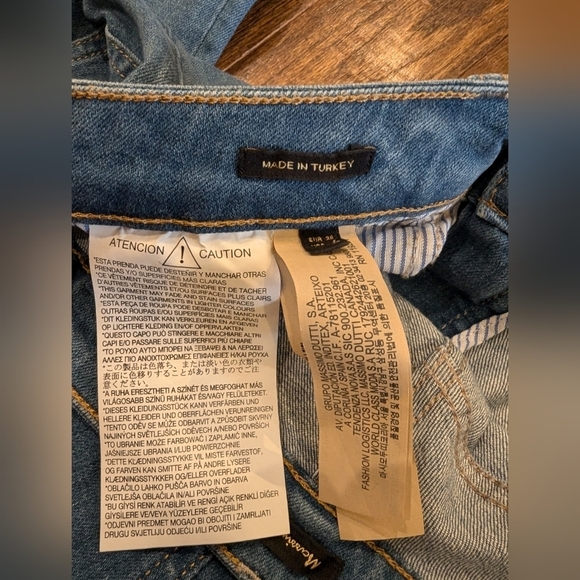 Massimo Dutti High Rise ankle flare Jeans US size 6, Eu 38 - Picture 8 of 15